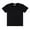 Black, variant on Men's Solid Color Heavy Shoulder T Shirt Pure Matching Color Loose Short Sleeve Raglan Contrast T Shirt Packs of The Shirts Men S