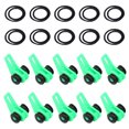 thumbnail image 2 of Fairnull 10 Set Adjustable Fishing Rod Hook Keeper Rubber Rings Lure Bait Jig Holder, 2 of 10