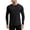Black, variant on Men's Bodybuilding Muscle Slim Stretch Sports Casual Printed Long Sleeve Base T Shirt Mens Shirt Pack