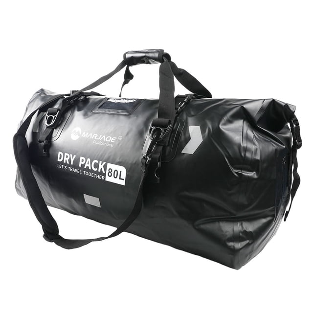 maskred Sea Succour Bag - Waterproof Solution For Outdoor Adventures And Is Multifunctional And Widely Used black 50L