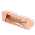 thumbnail image 1 of Pencil Pouch, PU Leather Small Pencil Pouch Leather Pencil Pouch with Long Zip Opening for Students, 1 of 7