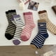 thumbnail image 5 of Whataatahia Calcetines redondos mini para mujer, calcetines deportivos recreativos de algodón peinado, calcetines de cuarto de pierna, 5 of 5