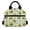 Bee Cloud Pattern, variant on POLERO Washable Insulated Thermal Lunch Tote for Daily Use Picnic, Aluminum Film Material Large Capacity Lunch Bag, Shark with Thunder & Lava Art Print