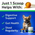 thumbnail image 3 of Pumpkin for Dogs - 8oz Powdered Fiber Supplement and Stool Softener - Treat Diarrhea, Constipation, Upset Stomach, Food Sensitivity - Improve Digestion - Made in USA, 3 of 10