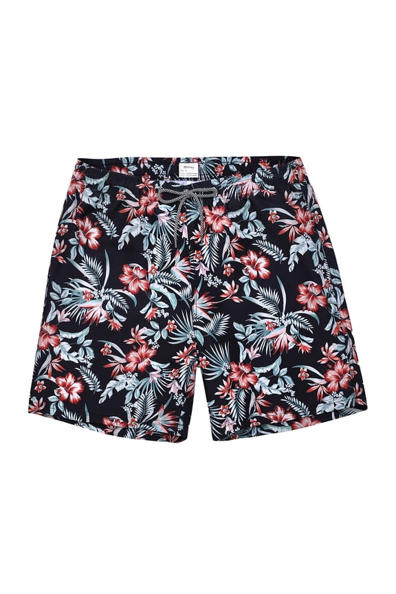 Mens Swim Trunks Quick Dry Swim Shorts with Mesh Lining Funny Swimwear Bathing Suits