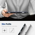 thumbnail image 2 of Fintie Slim Case for Samsung Galaxy Tab S10 Lite/ S10 FE/ S9 FE 5G 10.9 Inch/Tab S9 11 Inch with S Pen Holder, Ultra Thin Lightweight Tri-Fold Stand Cover with Auto Wake/Sleep, Navy, 2 of 8