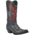 thumbnail image 2 of Dingo  Womens Monterey Embroidery Snip Toe   Boots   Mid Calf Low Heel 1-2", 2 of 5