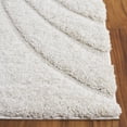 thumbnail image 4 of SAFAVIEH Florida Tamzen Abstract Shag Area Rug, Creme, 2' x 3', 4 of 13