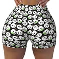 thumbnail image 2 of Lsque Panda Bear Pattern High Waisted Biker Shorts for Women-Tummy Control Fitness Athletic Workout Running Yoga Gym Shorts,Moisture-Wicking-X-Large, 2 of 9