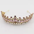 thumbnail image 2 of Coronas Reina Para Niña Princesa Tiaras De Boda Tocado Novia Shuxiu Wang  9024719208862, 2 of 5