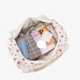 thumbnail image 6 of Quilted Baby Diaper Bag Large Cute Duffle Bag For Women (Floral), 6 of 13