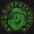 thumbnail image 2 of Popeye St Paddys Not A Leprechaun Unisex Plus Size Sweatshirt Brisco Brands 3X, 2 of 5