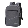 thumbnail image 2 of Mochilas para portátiles con carga USB Mochilas escolares de hombro de negocios unisex (gris) Tmvgtek Para estrenar, 2 of 9