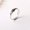 Men, variant on Women Men Black White Zirconia Angel Wing Design Finger Ring Adjustable Gift-Women