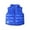 Blue, variant on HAOTAGS Quilted Vests for Boys Girls（4-12), Zip Up Stand Collar Sleeveless Down Jacket with Pocket Blue 5 Years