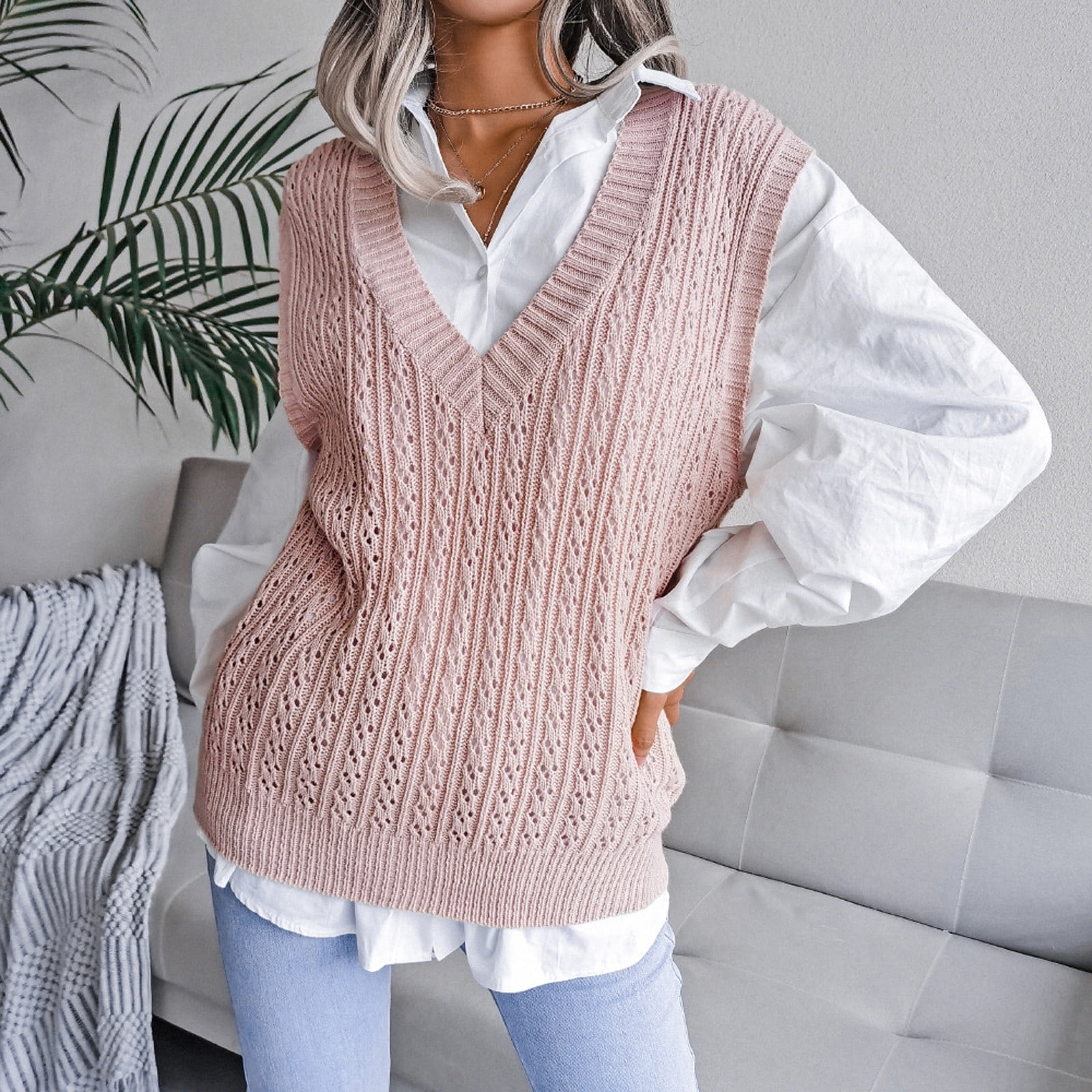 CAICJ98 Womens Color Block Striped Draped Kimono Cardigan Long Sleeve Open  Front Casual Knit Sweaters Coat Soft Outwear Oversized Sweaters For Women  Pink,M - Walmart.com