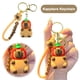 thumbnail image 5 of Adorable Capibara Juguete Creativo Capibala Delfín Llavero Lindo Muñeca 3D Coche Mujer Mochila (B), 5 of 9