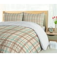 thumbnail image 5 of Ambesonne Ethnic Duvet Cover Sets, Old Traditional Design, 2-King, Mint Green Beige Umber, 5 of 7