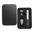 thumbnail image 1 of Cortauñas Yuyangstore Juego de limas de Uñas Resistente Anti Recorte Negro, 1 of 8
