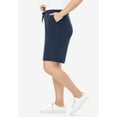 thumbnail image 3 of Woman Within Plus Size Sport Knit Short, 3 of 6