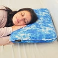 thumbnail image 4 of Memory Foam Fun Pillow with Cool-to-the-Touch Cover, Standard/Queen, Ocean Ice, 2 Pack, 4 of 9
