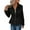 Black, variant on Rutainlusire Women's Fashion Casual Comfy Lapel Beaded Peplum Jacket 2025 Fall Winter Women's Casual Color Hooded Pocket Long Sleeved Sweater Jacket