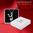 thumbnail image 6 of Eusense Initial Necklace Letter Y Pendant for Women, 925 Sterling Silver Alphabet Jewelry Gifts, 6 of 6