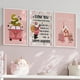 thumbnail image 4 of Cuadro de dibujos animados de Papá Noel, muñeco de nieve, azúcar, hombre, coche, Feliz Navidad, arte de pared, carteles, imágenes impresas, decoración de habitación de niños, pintura de lienzo Nórdico, 4 of 4