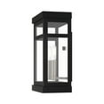 thumbnail image 3 of Livex Lighting Hopewell 2 Light Outdoor Wall Lantern in Black, 3 of 9