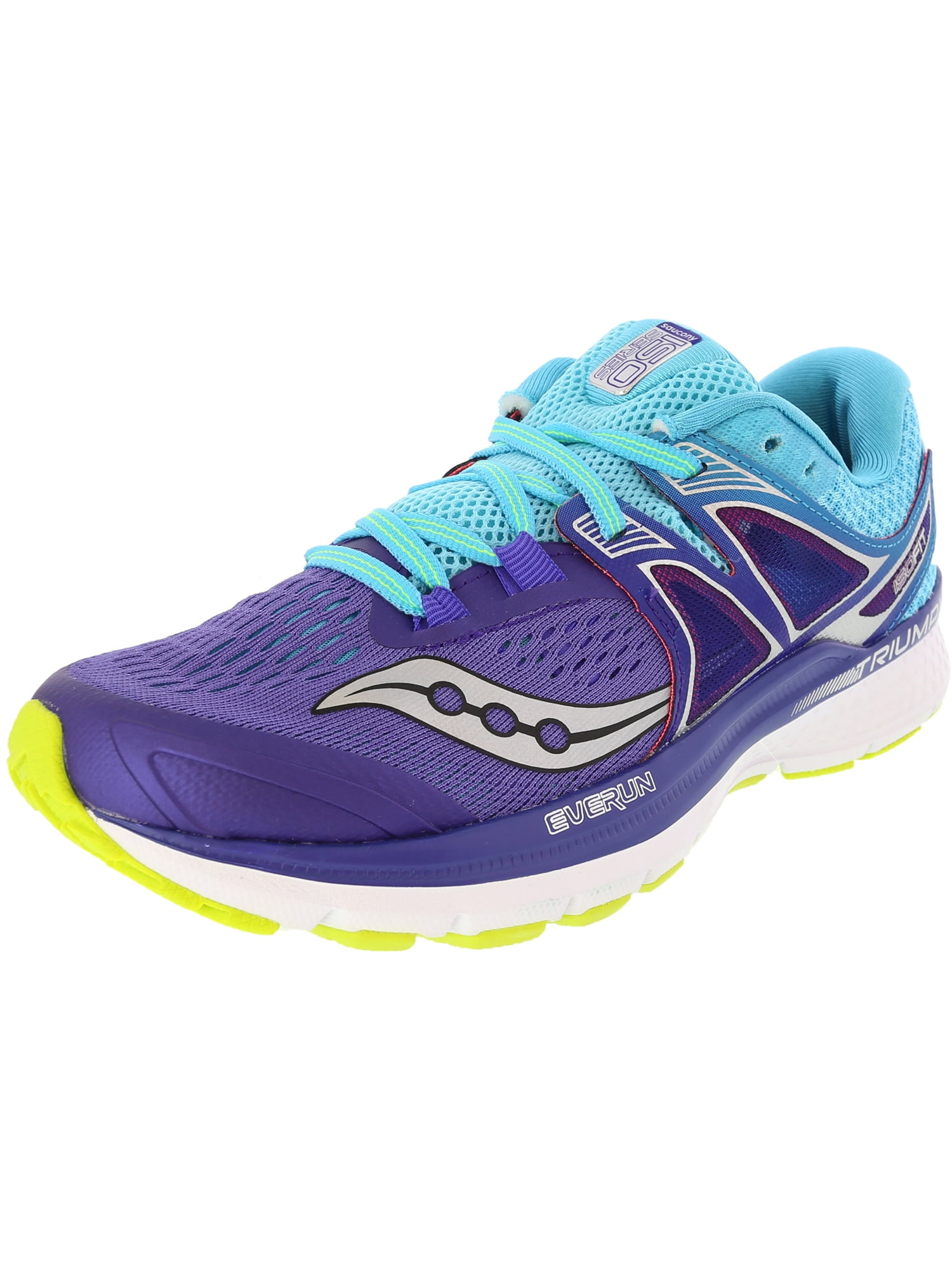 saucony triumph iso 3 women's shoes purplebluecitron