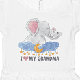 thumbnail image 4 of Inktastic I Love My Grandma Elephant Family Girls Toddler Dress, 4 of 5