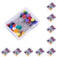 thumbnail image 3 of sweethay Alfileres de confección, tela de fijación de posicionamiento, agujas de acero para coser, accesorios para herramientas de costura, Flor Oscura 50PCS 10Conjunto, 3 of 6