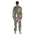 thumbnail image 2 of 1 Piece Adult Onesie Pajamas Cozy & Loose-Fit Sleepsuit Loungewear with Pockets Santa Claus Holding Presents X-Small, 2 of 7