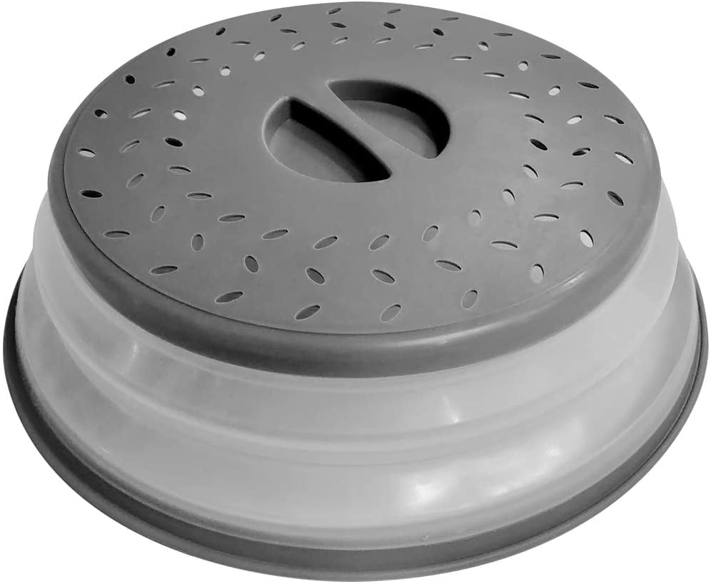 Support De Couvercle Pour Micro-ondes - Le Crochet De Cuisine Peu Encombrant S'adapte à La Plupart Des Protections Contre Les éclaboussures De Micro-ondes - France