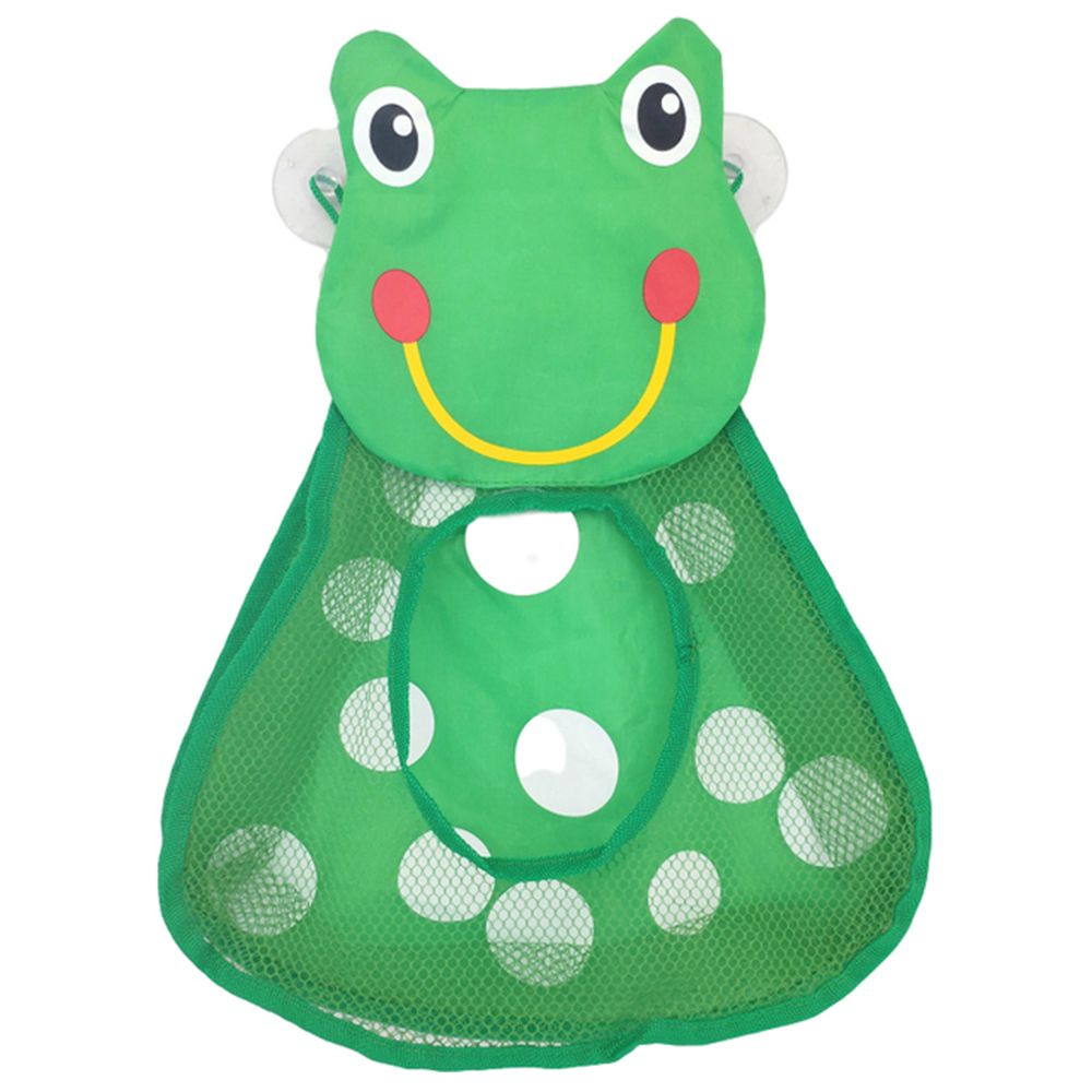 Kids Beach Bathroom Organizer Strong Suction Cups Bath Toys Mesh Bag