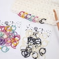 thumbnail image 6 of RUISINERY 24pieces Fruit Stitching Markers Crochet Locking Stitching Markers Rings for Knitting Crocheting Weaving Sweater Scarf Hat, 6 of 7