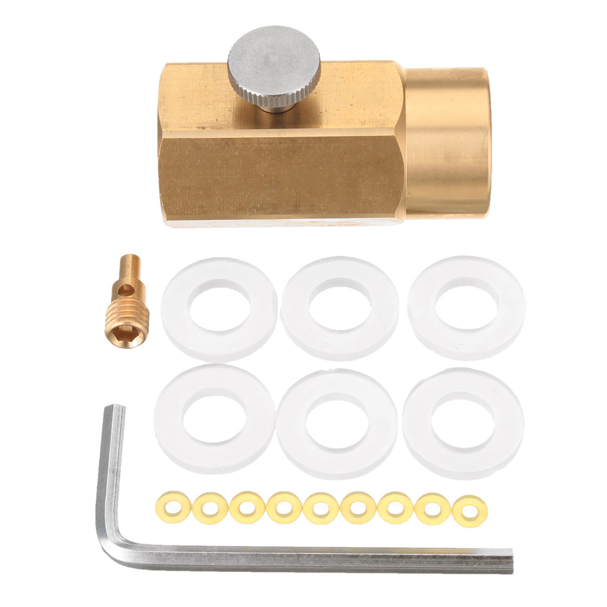 Replacement M18 CO2 Tank Brass Pin  Adapter Fit For SodaStream B 