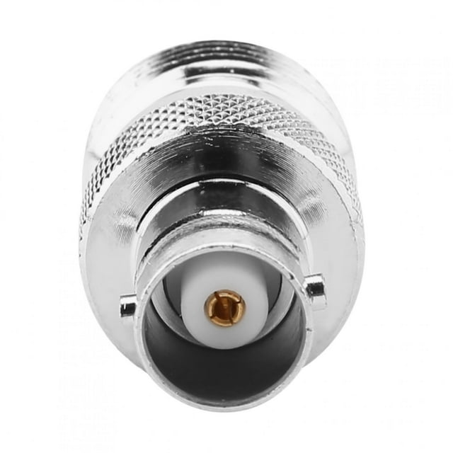 2 Piezas Tipo N Hembra A BNC Hembra Conector RF Adaptador Coaxial Convertidor De Prueba, Conector BNC, Acoplador BNC, Adaptador BNC Con Material De Cobre, Ancho De Banda De
