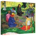 thumbnail image 2 of ArtWall Paul Gauguin "Les Parau Parau (The Gossippers)" Gallery-wrapped Canvas, 2 of 2