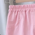 thumbnail image 6 of YTDSCS Kids Toddler Summer Shorts for Girls 1-5Y Shorts Little Boy's Elastic Waist Casual Ruffles Shorts with Pockets, 6 of 8