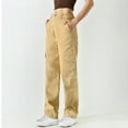 GeNai Womens Pants Trendy Summer 2025 Work Short Capris for Women Plus