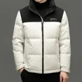 thumbnail image 2 of Chaqueta de plumón ligera con cuello alto y contraste de color para hombre, ropa de diseñador, chaqueta de invierno con plumón de pato para hombre, abrigo para hombre, 2 of 4