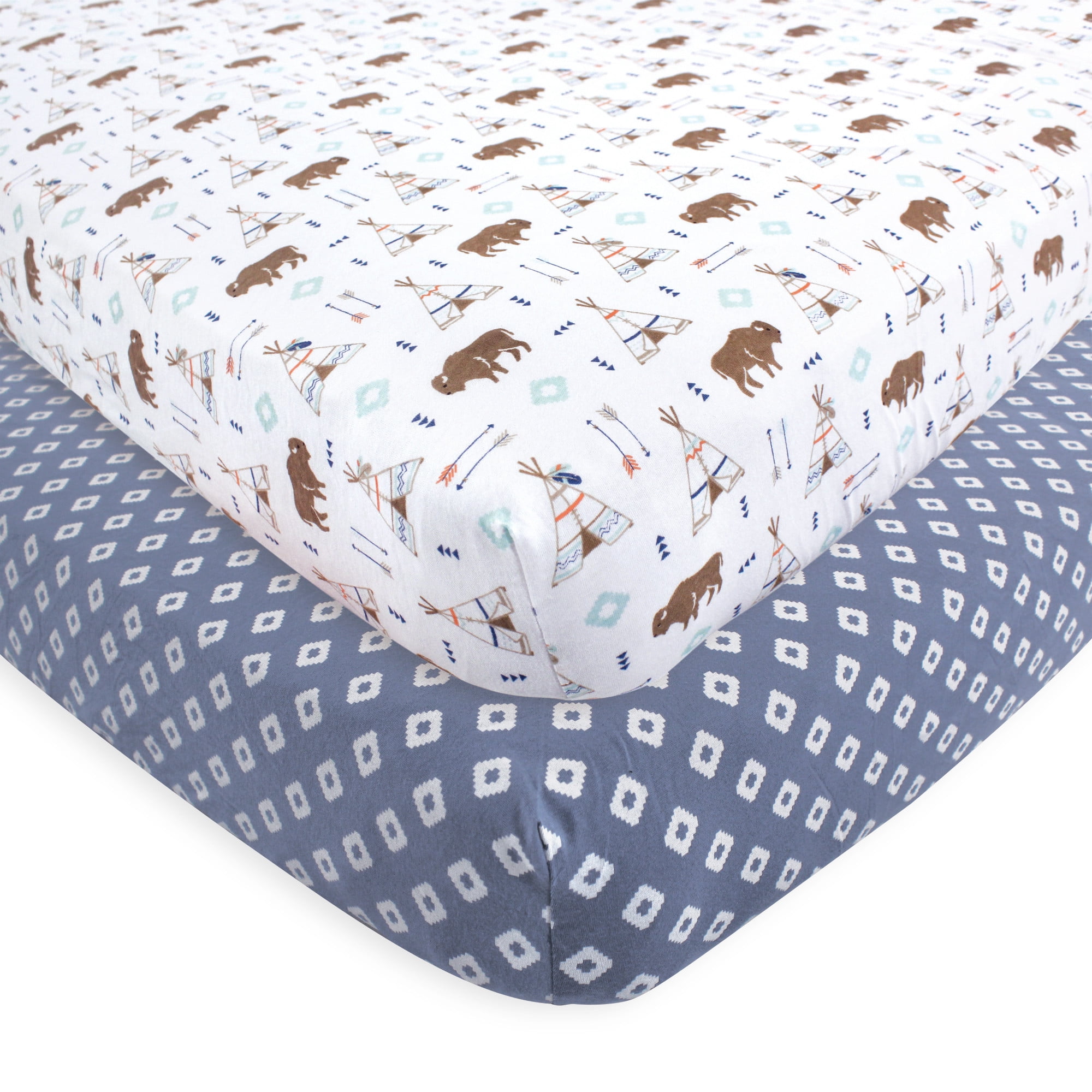 fitted crib sheets boy