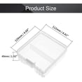 thumbnail image 2 of HUGFEGWE 100 x AAA Battery Storage Case Holder Organizer Box Transparent CA919-115568, 2 of 7