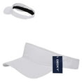 thumbnail image 2 of Decky 3014 Mesh Jersey Visors, White, 2 of 4