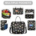 thumbnail image 2 of Pioneer Flower Floral Print Pattern Womens Lunch Box for Work,Insulated Large Lunch Bag,Leakproof Adult Lunch Bag for Work,Beach,Travel,Picnic,Camping, 2 of 6