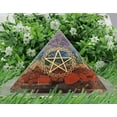 thumbnail image 5 of 7 Chakra Crystal Orgone Pyramid, Organite Pyramid Star, 5 of 5