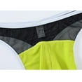 thumbnail image 3 of TANBOM Men Comfortable Briefs Soft Bulge Pouch Breathable Underpants Yellow L, 3 of 4
