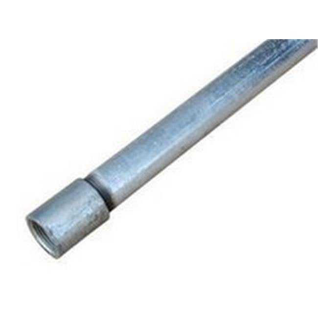 Merfish Pipe & Supply 200GALVPIPE 2 in. x 21 ft. Galvanized Imported T