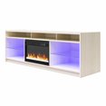 thumbnail image 4 of Ameriwood Home Luna Fireplace TV Stand for TVs up to 75", Black Oak, 4 of 9